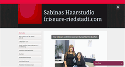Desktop Screenshot of friseure-riedstadt.com